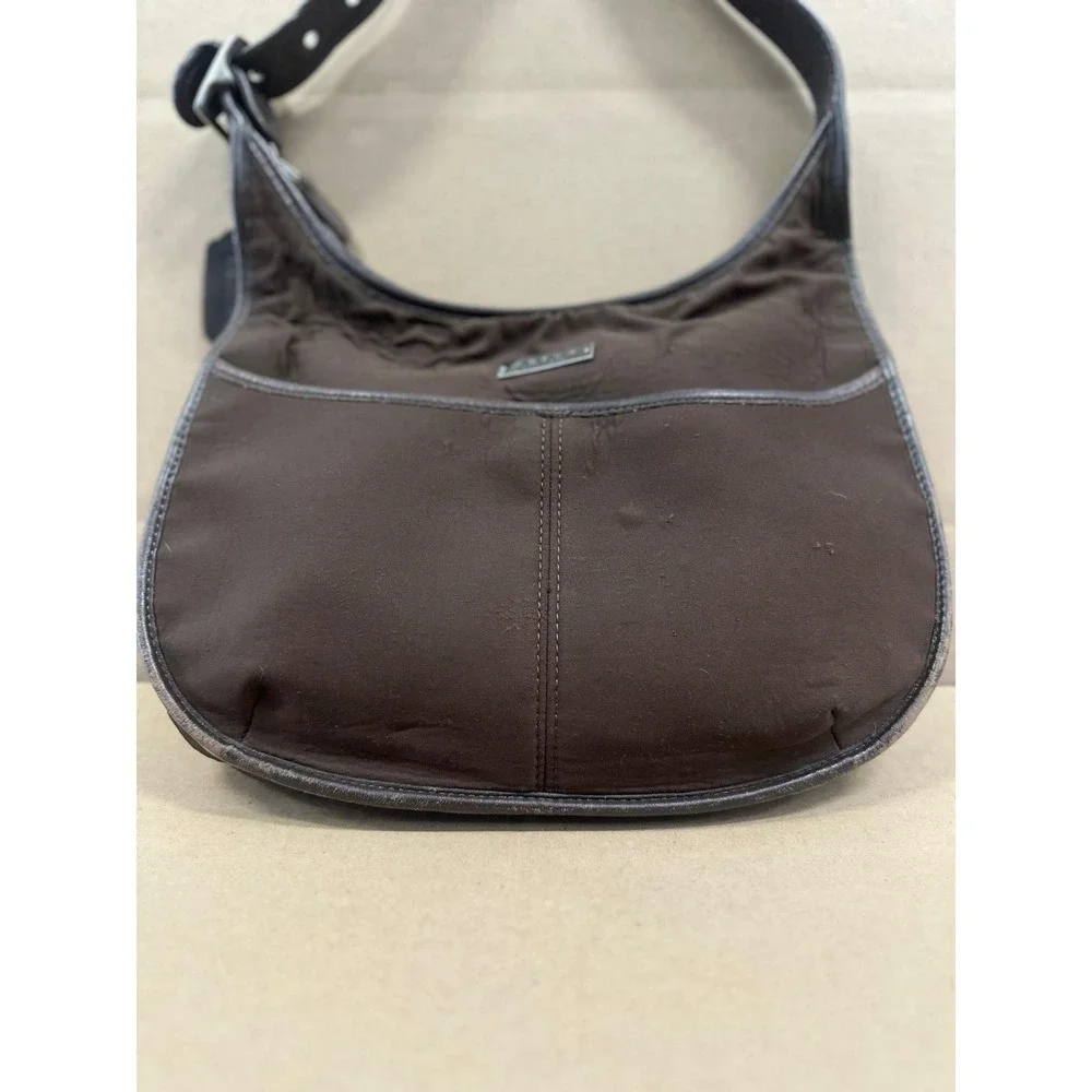 Vintage Coach Brown Ergo Hobo Leather Half‎ Moon Shoulder Bag